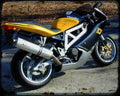Bimota Db4Ie 00 1 Motorbike Vintage Aged A4 Photo Print