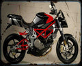 Bimota Db6 11 A4 Photo Print Motorbike Vintage Aged