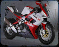 Bimota Db7 08 1 A4 Photo Print Motorbike Vintage Aged