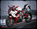 Bimota Db7 10 Motorbike Vintage Aged A4 Photo Print