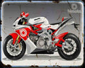 Bimota Mmb1 A4 Photo Print Motorbike Vintage Aged