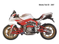 Bimota Tesi 3D 2007 motorbike A4 Photo Print