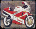 Bimota Yb4 E.I. Sp Motorbike Vintage Aged A4 Photo Print