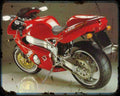 Bimota Yb9Sri 2 A4 Photo Print Motorbike Vintage Aged