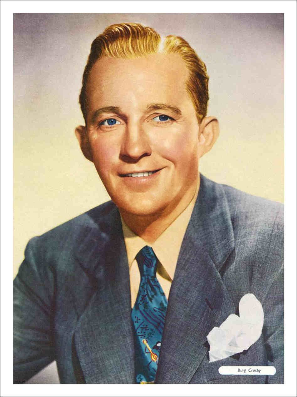 Bing Crosby Vintage Retro Advert Poster A4 Photo Print