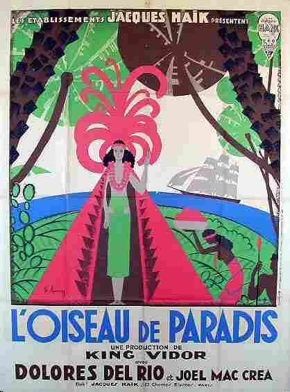 Bird of Paradise 1932 01  film star poster A4 Photo Print