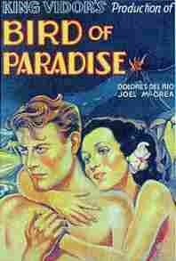 Bird of Paradise 1932 02  film star poster A4 Photo Print