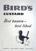 Birds Custard 2 Birds advert A4 Photo Print