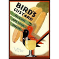 Birds Custard Bananas Vintage Retro Advert Poster A4 Photo Print