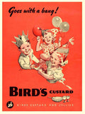 Birds Custard Childrens Party Vintage 1950S advert A4 Photo Print