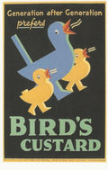 Birds Custard Duck Vintage Retro Advert Ads A4 Photo Print
