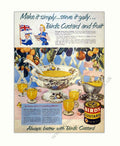 Birds Custard Fruit 2 Vintage Retro Advert Poster A4 Photo Print