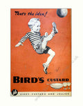 Birds Custard Jelly Vintage Retro Advert Poster A4 Photo Print