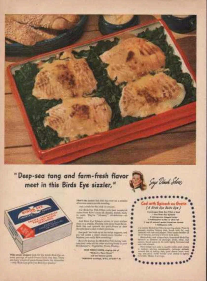 Birds Eye Chicken Vintage Retro Advert Ads A4 Photo Print