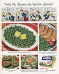 Birds Eye Peas 1940s Vintage Retro Advert Poster
