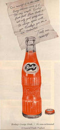 Birelys Orange Drink Vintage Retro Advert Ads A4 Photo Print