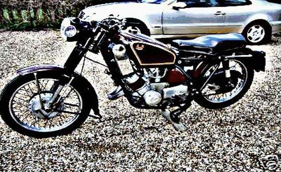 Birmingham Scott motorbike A4 Photo Print