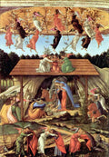 Birth Of Christ Mystic Birth Botticelli A4 Photo Print