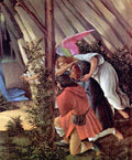 Birth of Christ Mystic birth Detail Botticelli A4 Photo Print