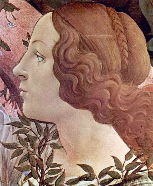 Birth of Venus Detail 2 Botticelli A4 Photo Print