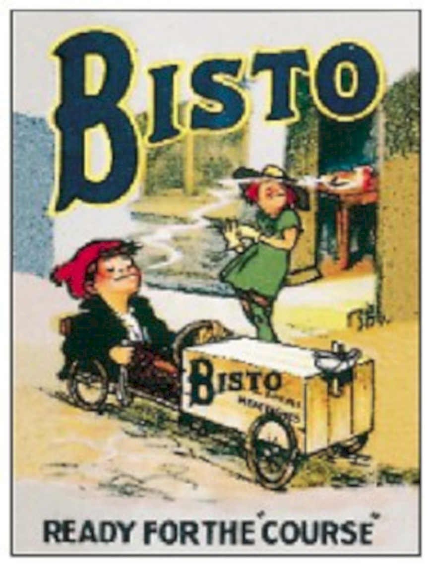 Bisto Bicycle Course Vintage Retro Advert Ads A4 Photo Print