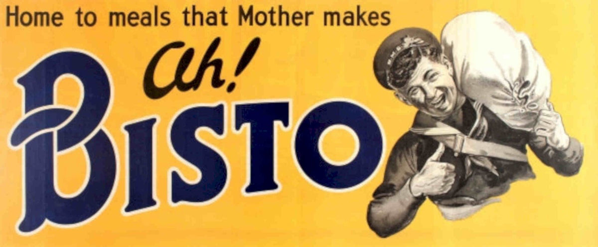Bisto Chef Bouillon Vintage Retro Advert Poster A4 Photo Print