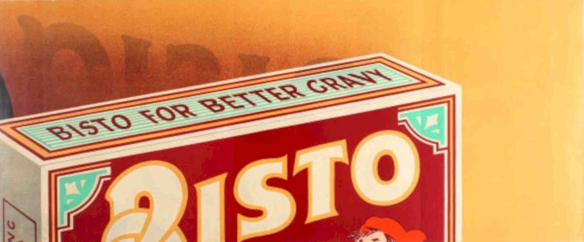 Bisto Gravy Box Vintage Retro Advert Poster A4 Photo Print