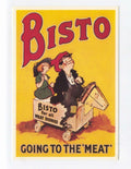 Bisto Meat Cart Vintage Retro Advert Ads A4 Photo Print