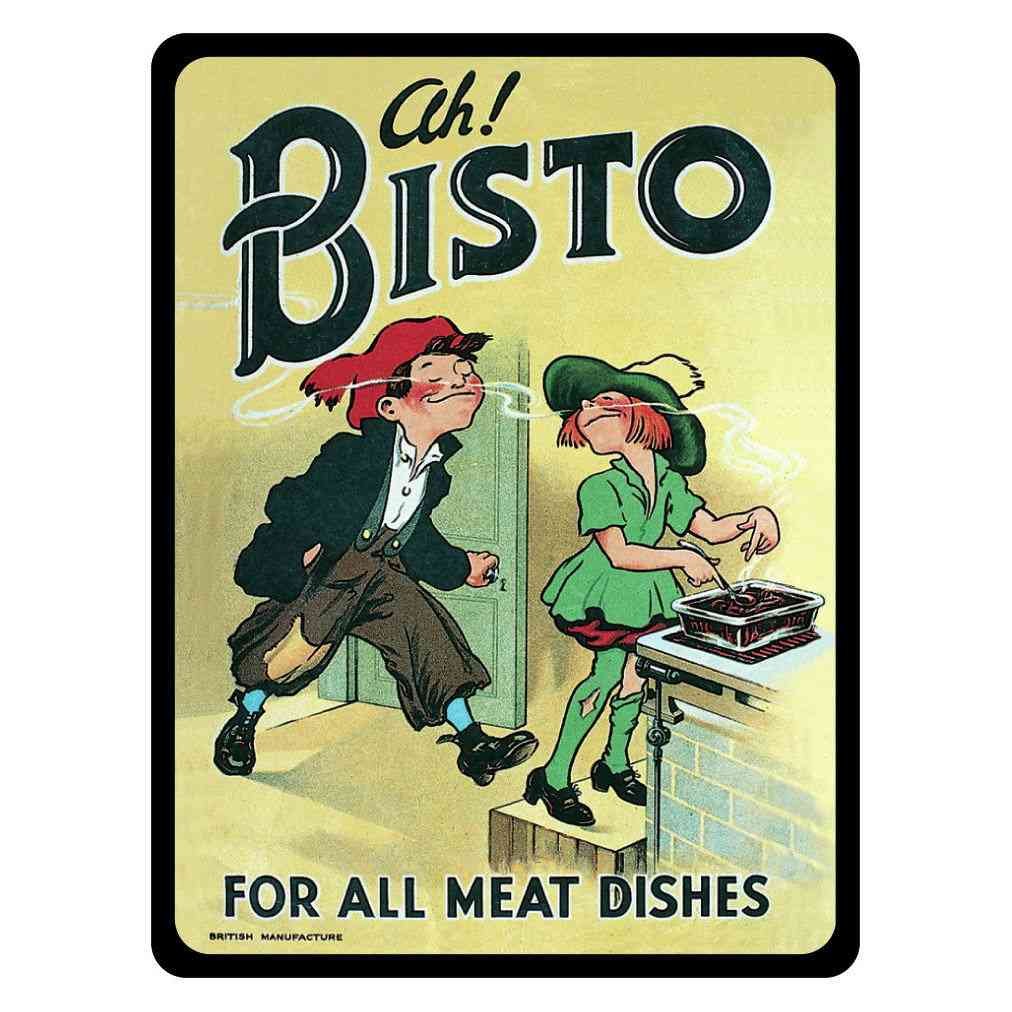 Bisto1 Vintage Advert A4 Photo Print