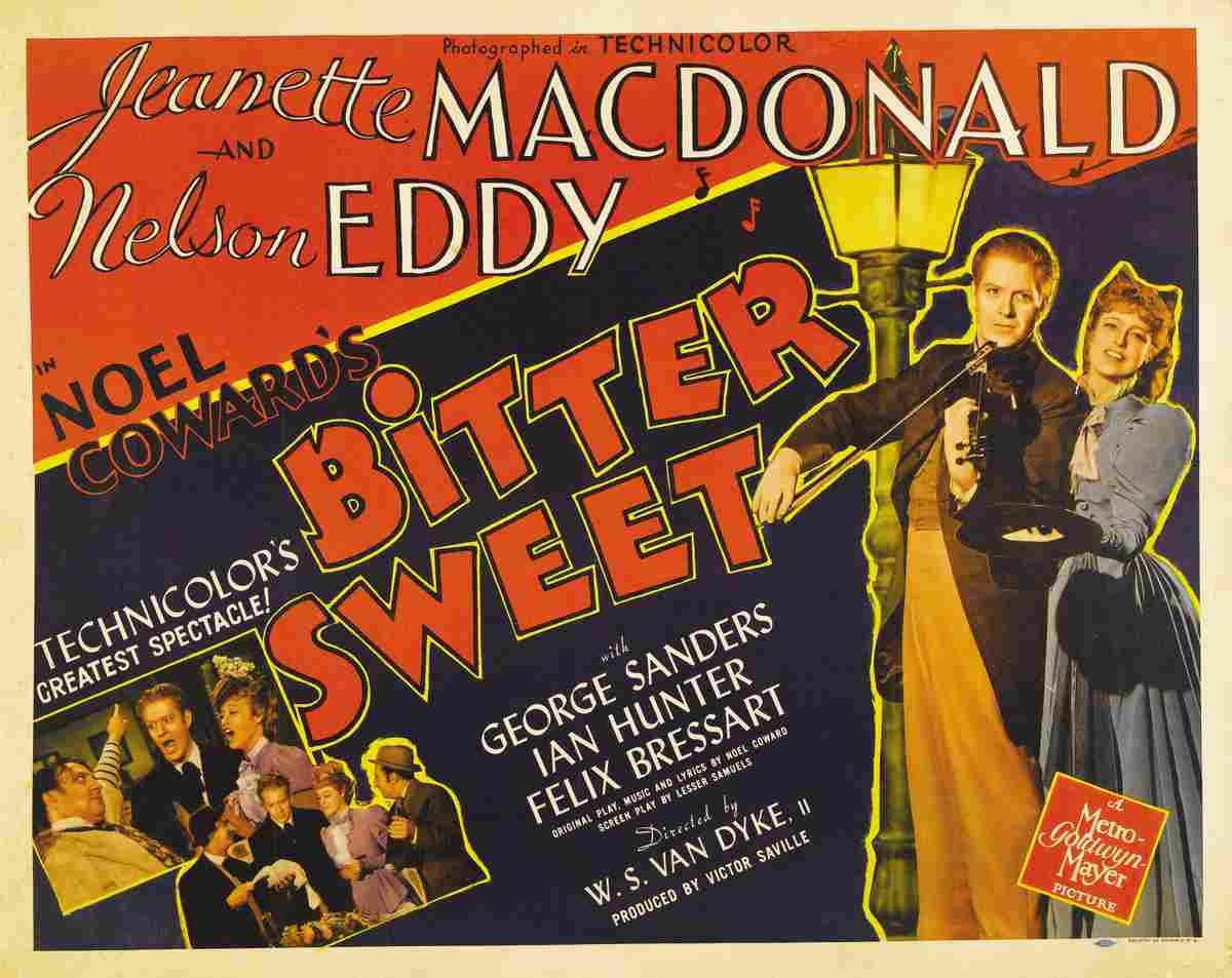 Bitter Sweet 1940 03  film star poster A4 Photo Print