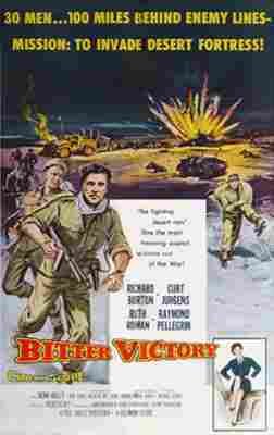 Bitter Victory 01  film star poster A4 Photo Print