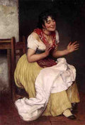 Blaas Eugen Von An Interesting Story A4 Photo Print