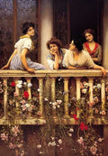 Blaas Eugene De Balcony A4 Photo Print