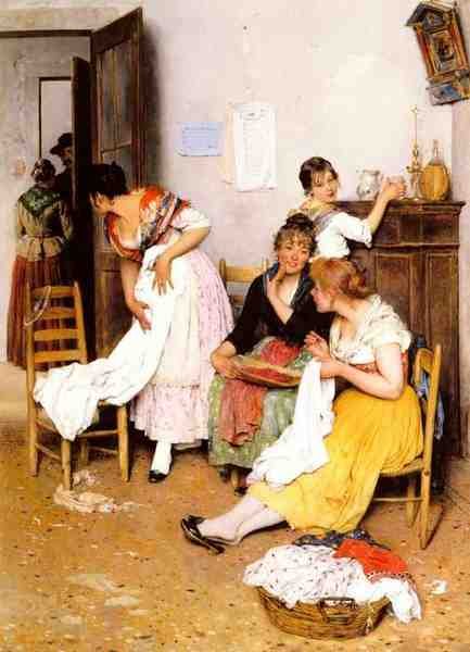 Blaas Eugene De The New Suitor A4 Photo Print