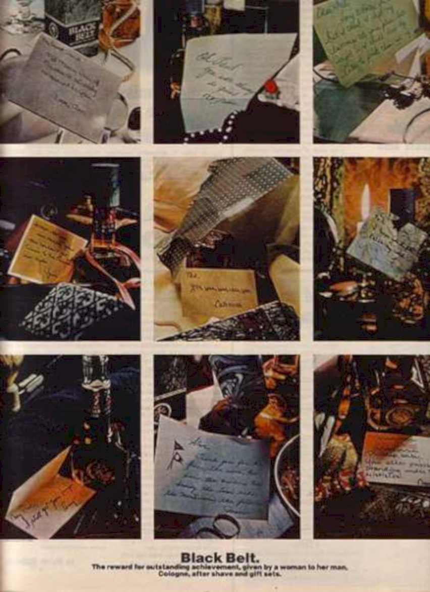 Black Belt Notes Vintage Retro Advert Ads A4 Photo Print