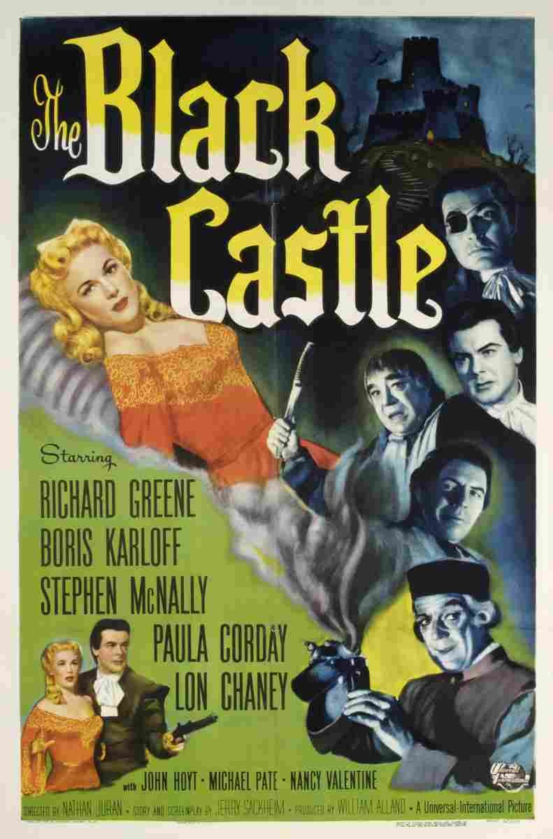 Black Castle The 01  film star poster A4 Photo Print