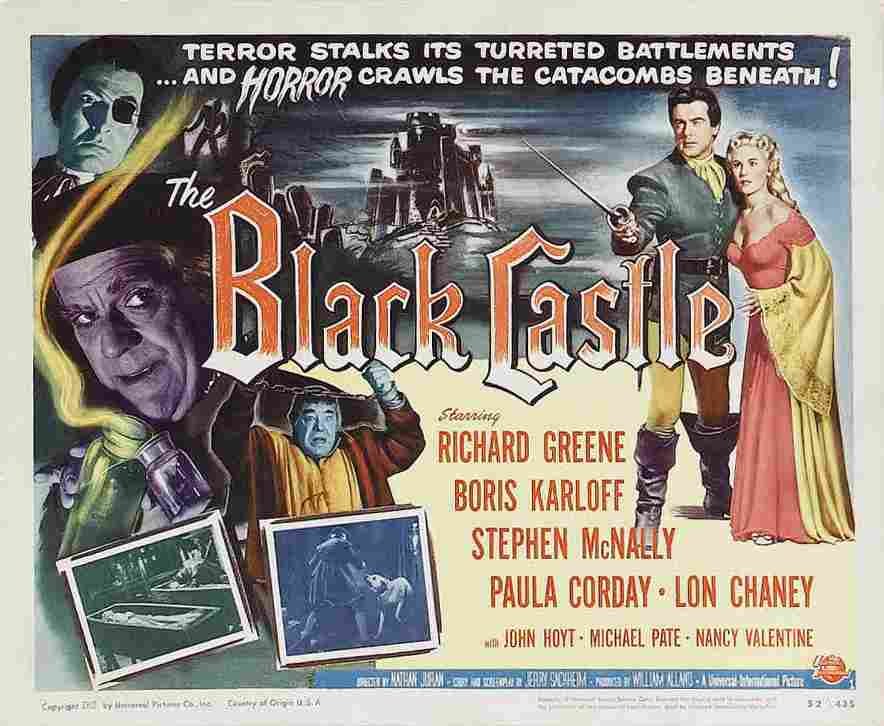 Black Castle The 02  film star poster A4 Photo Print