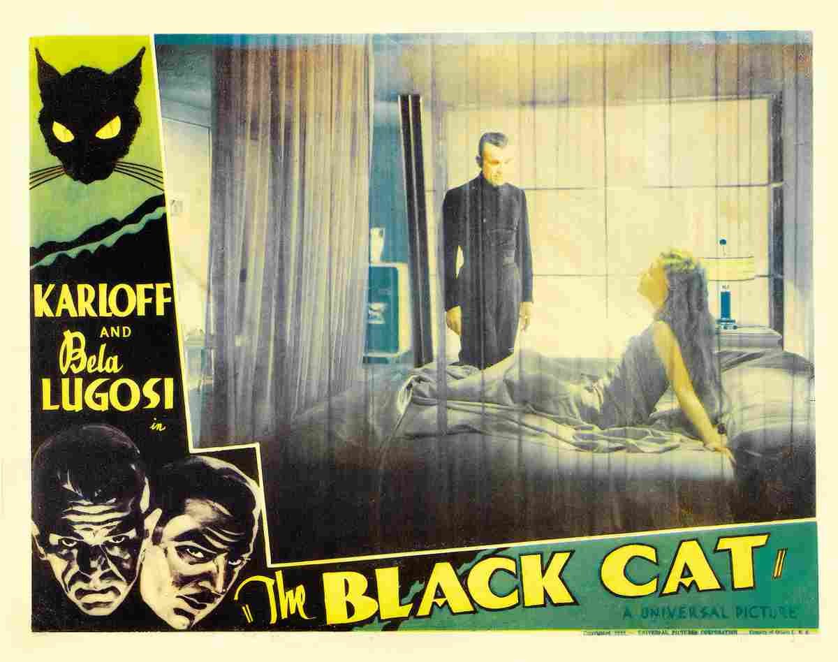 Black Cat The 1934 04  film star poster A4 Photo Print