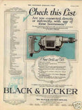 Black Decker Drill 2 Vintage Retro Advert Ads A4 Photo Print