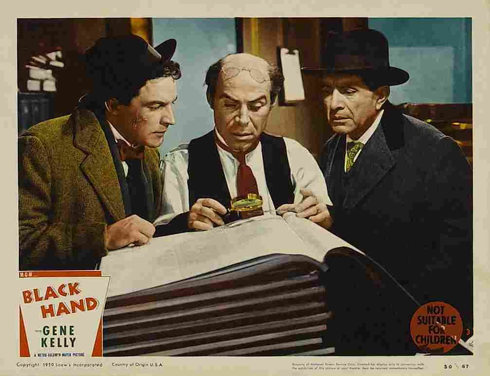 Black Hand 1950 04  film star poster A4 Photo Print