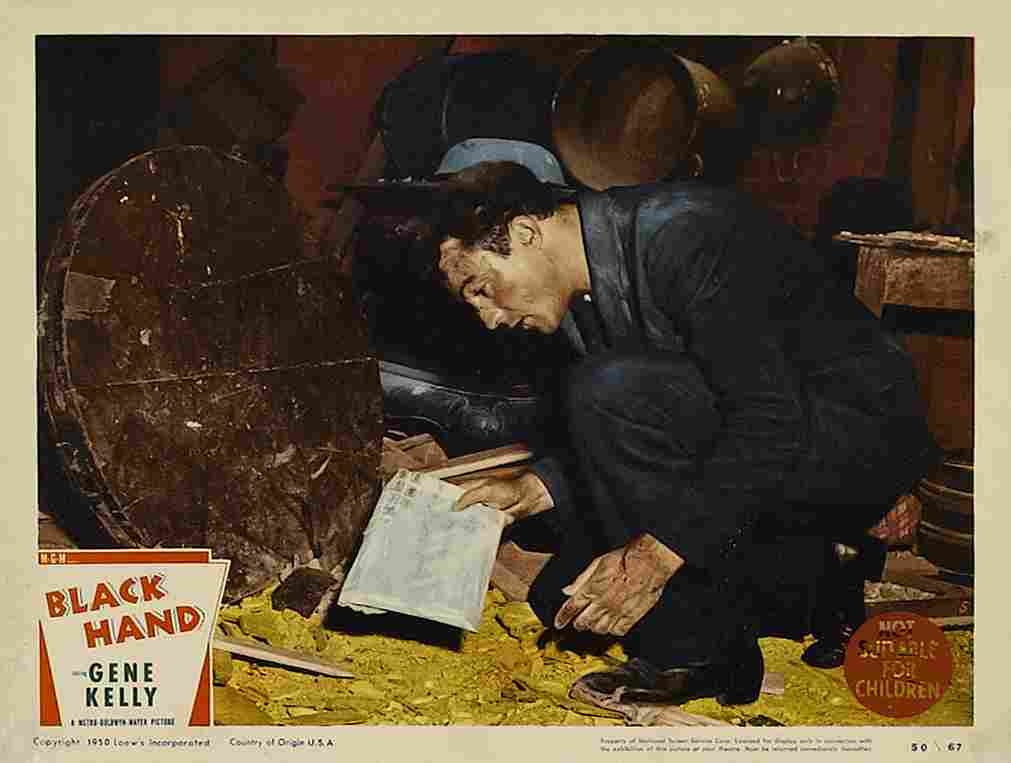 Black Hand 1950 05  film star poster A4 Photo Print
