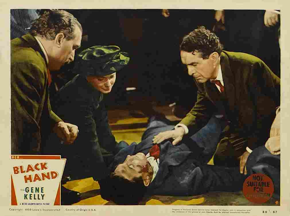 Black Hand 1950 06  film star poster A4 Photo Print