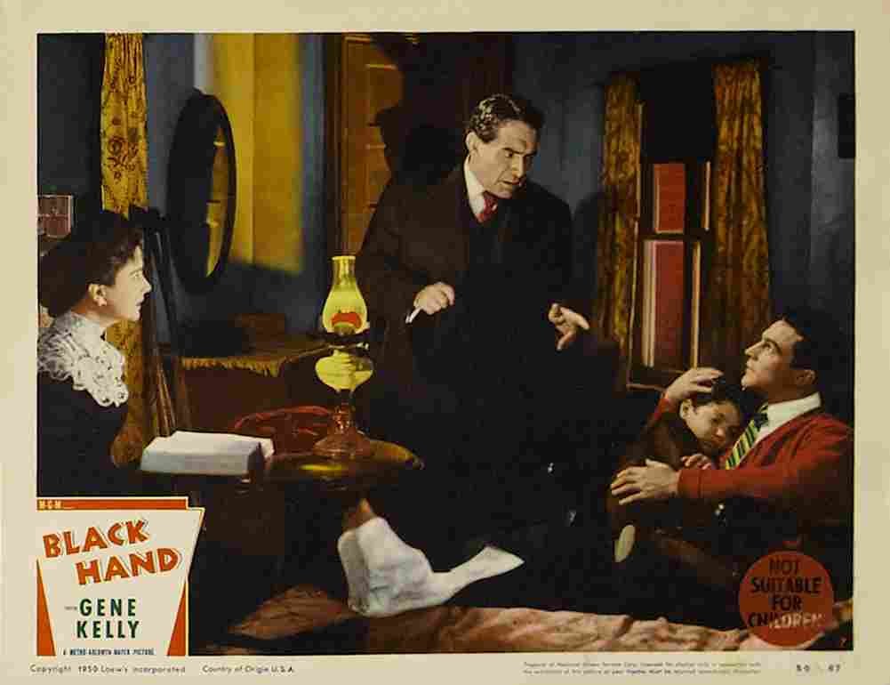 Black Hand 1950 10  film star poster A4 Photo Print