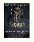 Black Label Order Vintage Retro Advert Poster A4 Photo Print