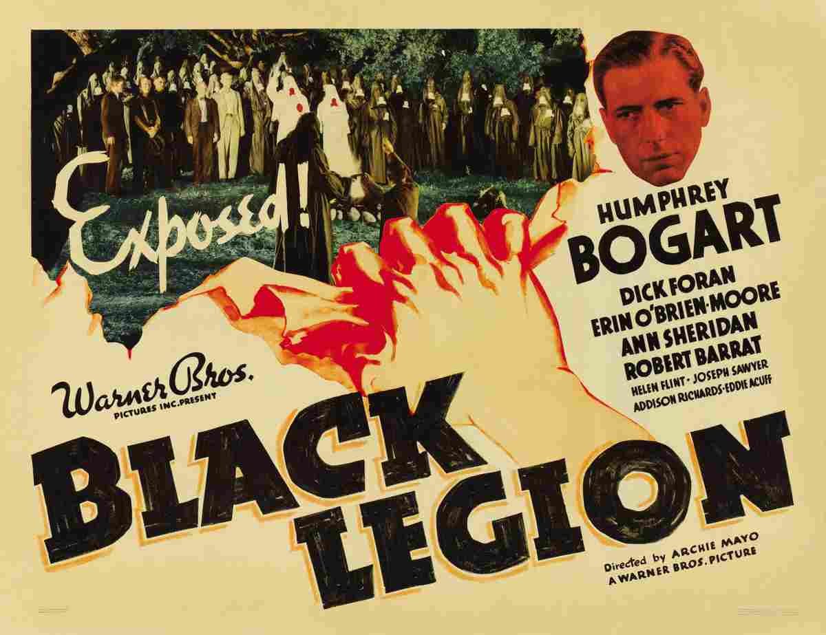 Black Legion 02  film star poster A4 Photo Print