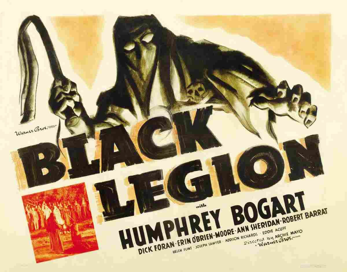 Black Legion 03  film star poster A4 Photo Print