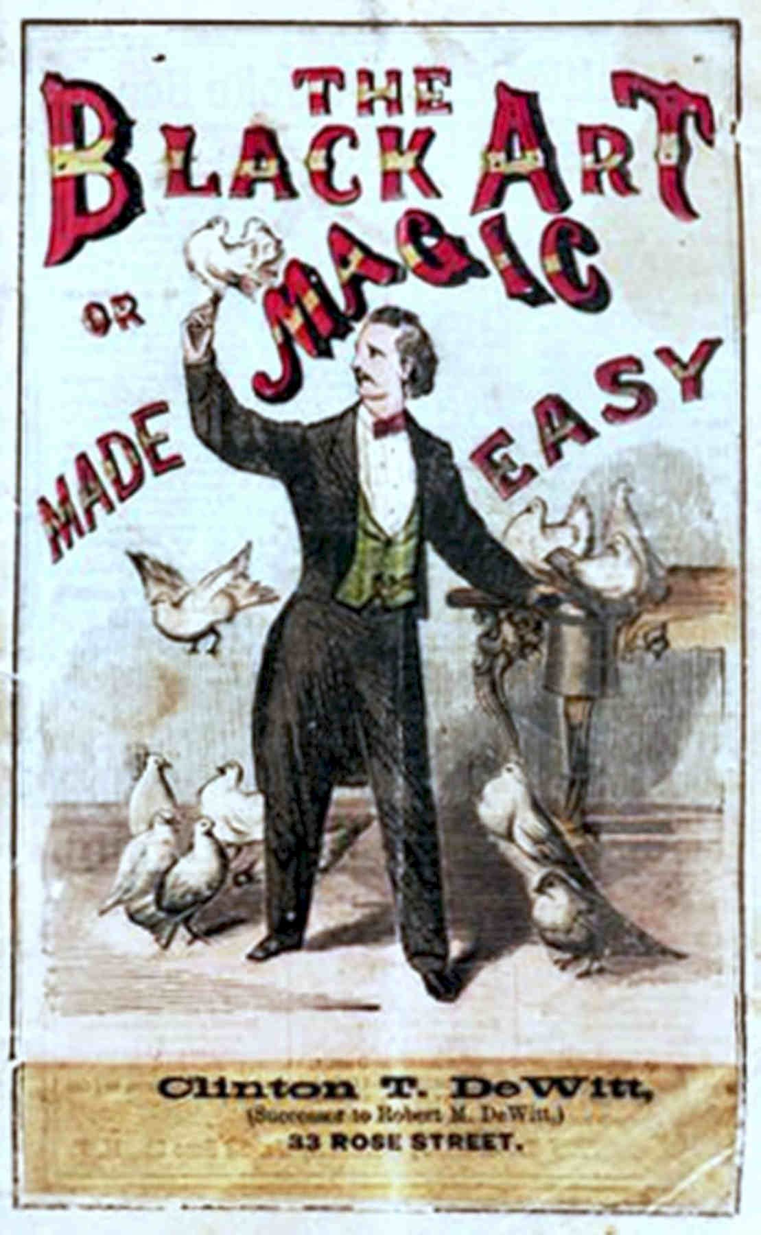 Black Magic Dewitt Vintage Retro Advert Poster A4 Photo Print