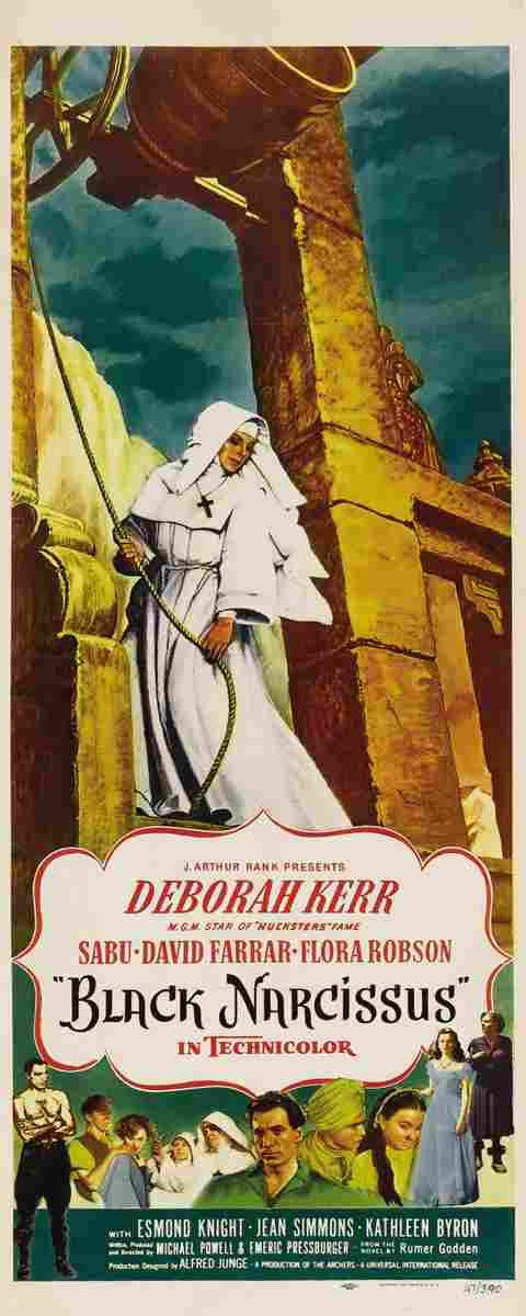 Black Narcissus 01  film star poster A4 Photo Print