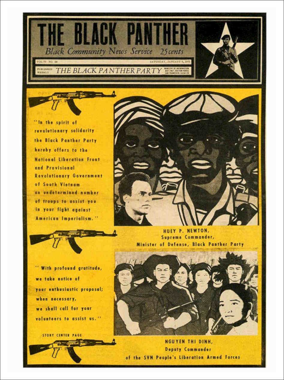 Black Panther Magazine Cover 1960s Vintage Retro Advert Poster A4 Photo Print