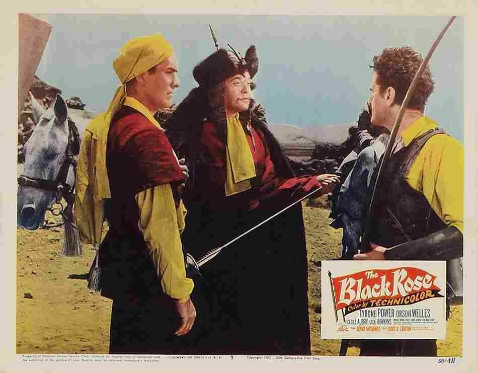 Black Rose The 1950 05  film star poster A4 Photo Print